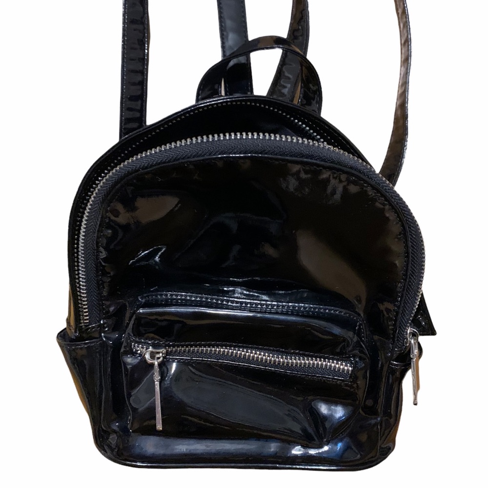 Black Mini Backpack